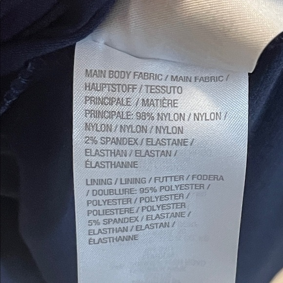 Susan Graver Women’s Plus Size 1X Navy Lace Lined Long Sleeve Blouse - Picture 7 of 8